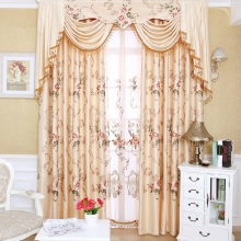 帛驪絲摩 以刺繡藝術(shù)點亮客廳，定制您的高檔布藝窗簾